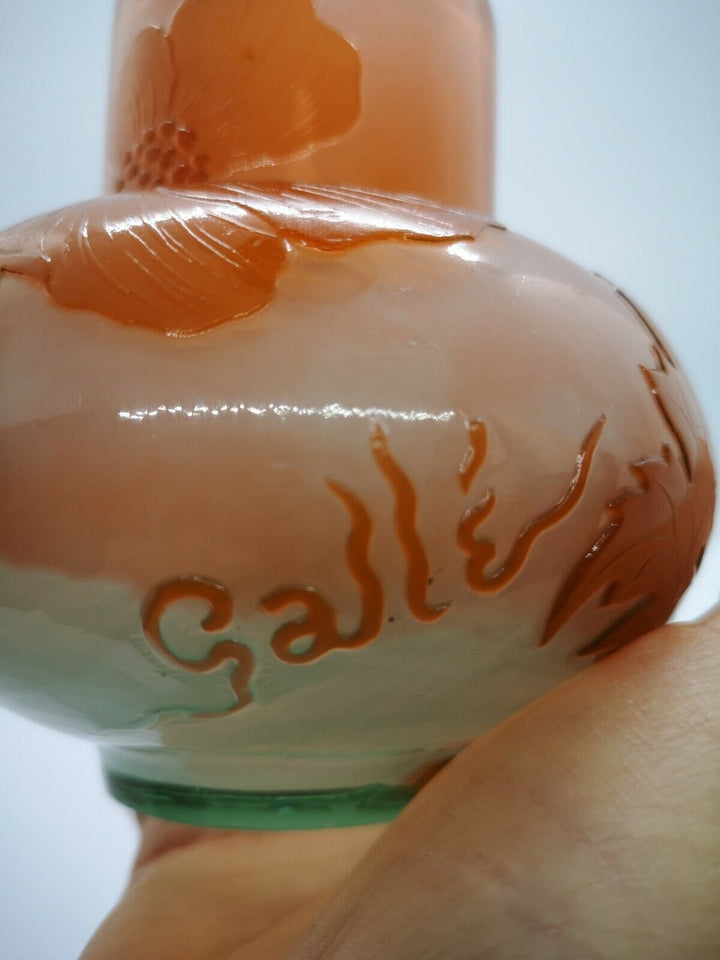 エミールガレ(GALLE)　アネモネの花の花瓶のサイン