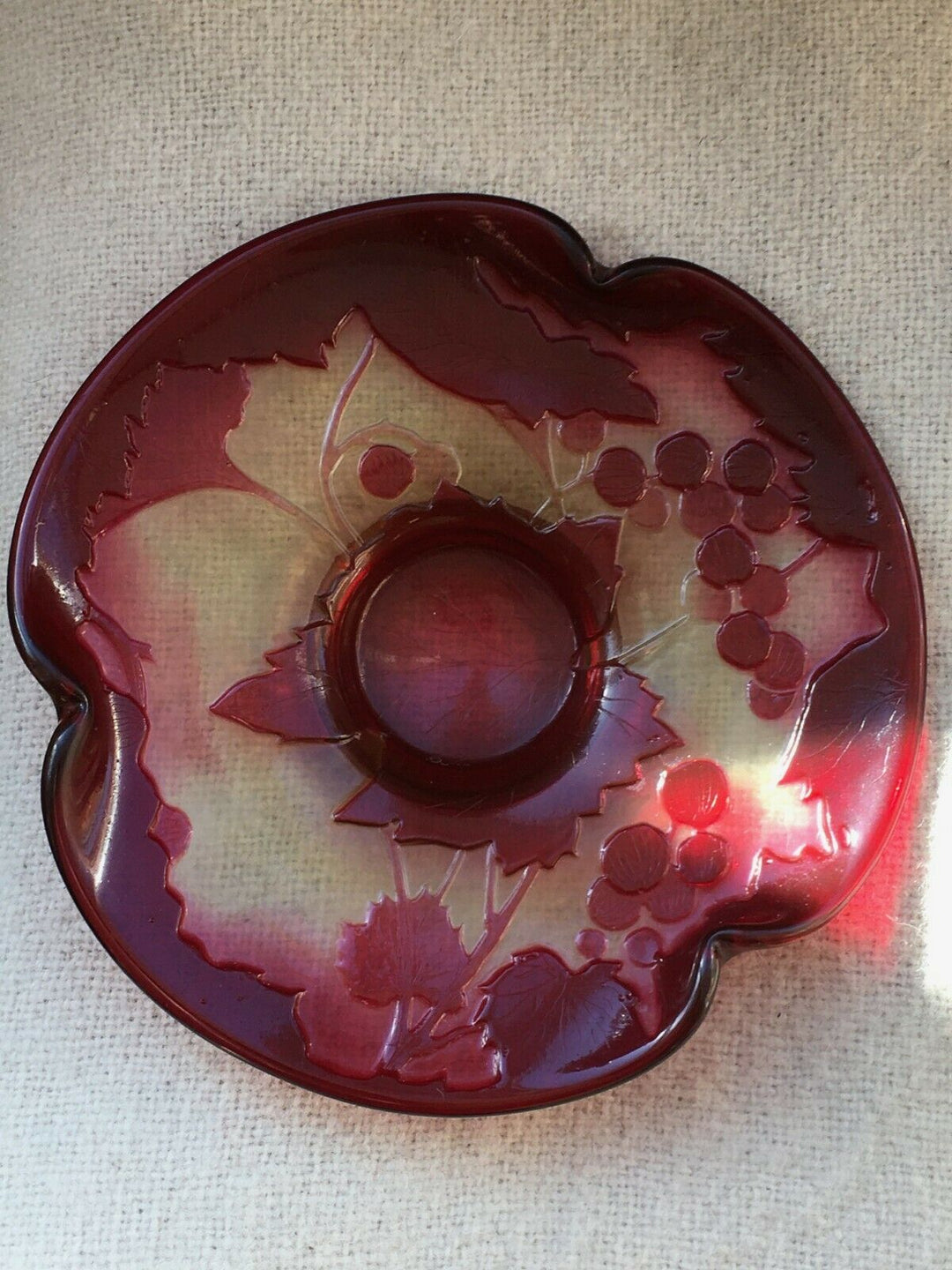 Etude Gallé (Vide Poche) Art Nouveau1900