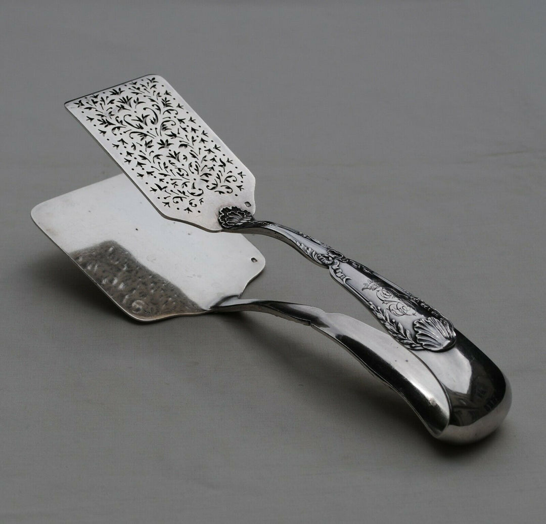 PUIFORCAT POMPADOUR PELLE A ASPERGES EN ARGENT MASSIF Sterling Silver Asparagus