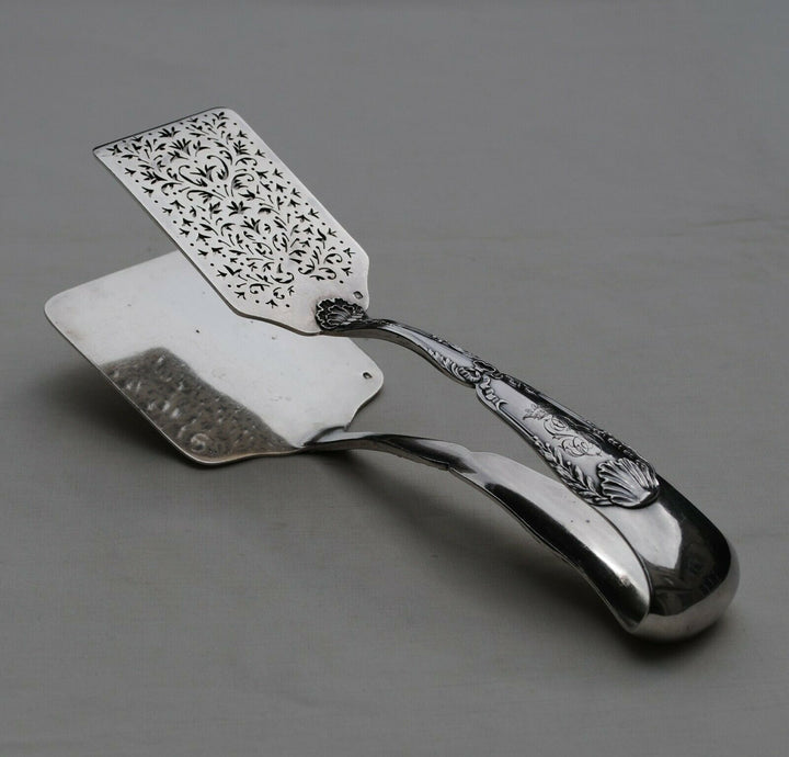 PUIFORCAT POMPADOUR PELLE A ASPERGES EN ARGENT MASSIF Sterling Silver Asparagus