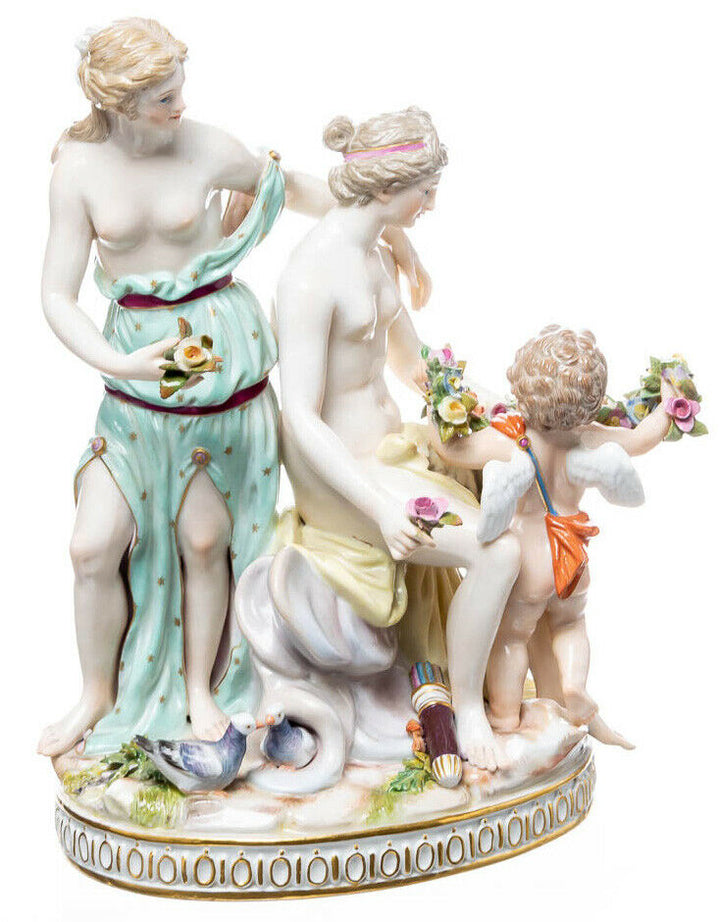 マイセン人形 フィギュリン 題名『ヴィーナス・キューピッド