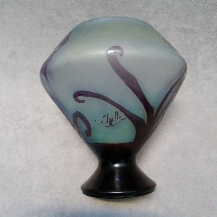 Gallé vase ancien french cameo glass