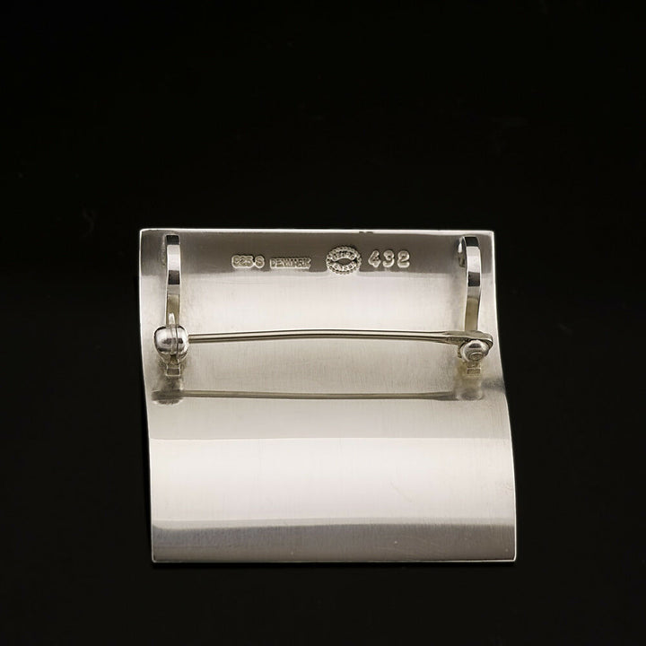 Georg Jensen Silver Pendant/ Brooch - #432 SURF