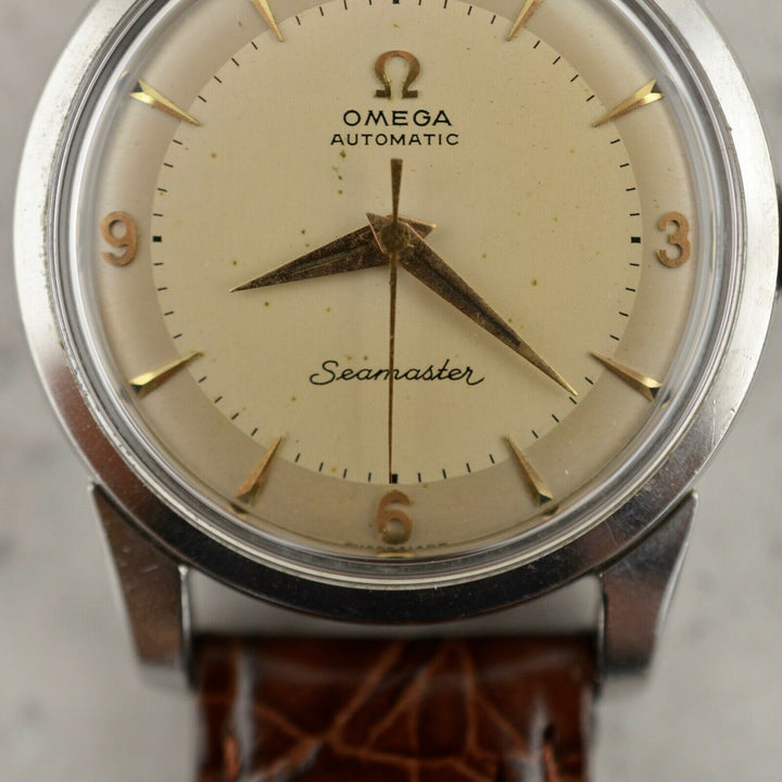 C.1956 ヴィンテージ オメガ シーマスター 自動式 腕時計 Cal. Ω 501 型番2846/2848 スチール製