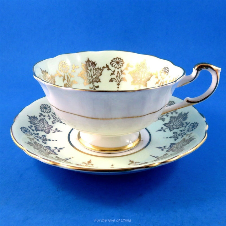 パラゴン　1958年マーガレット王女カナダ・ブリティッシュコロンビア訪問記念のカップ&ソーサー