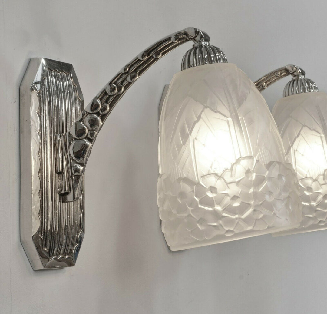 エティエ・ヴァンソン　19330年アールデコ　ウォールランプ