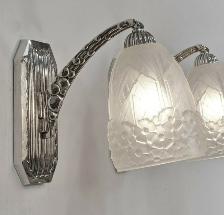 エティエ・ヴァンソン　19330年アールデコ　ウォールランプ