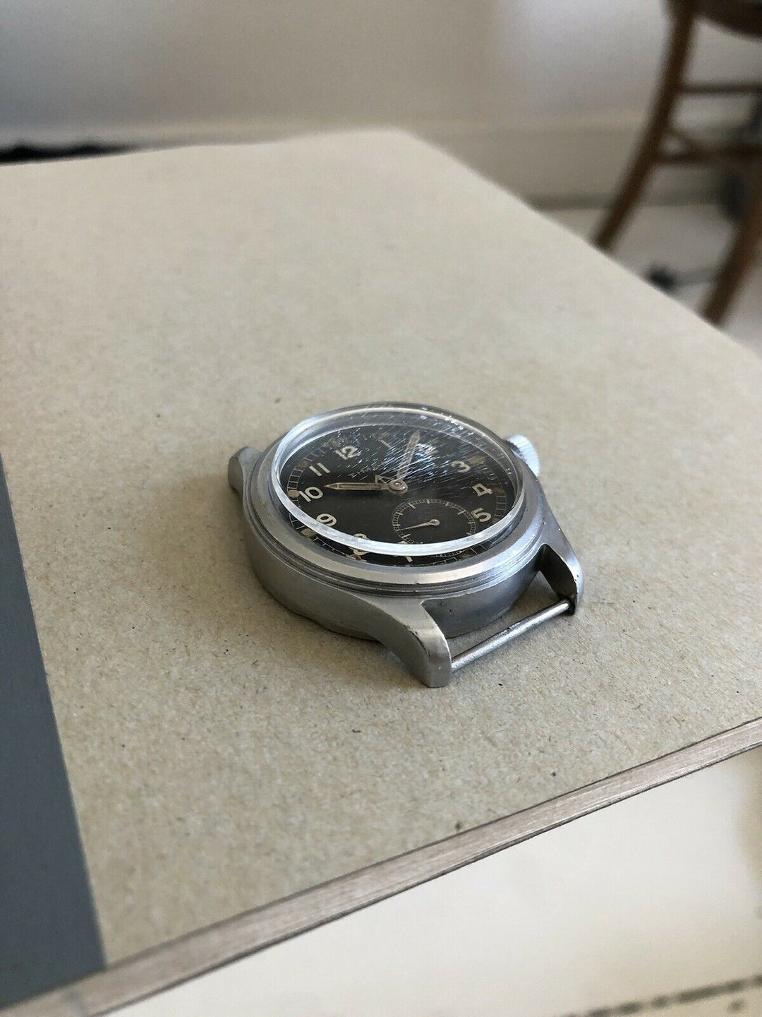 Vintage Timor British Military Watch WWW Dirty Dozen - UNRESTORED condition