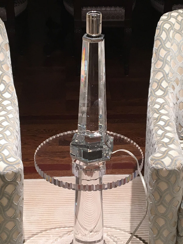 BACCARAT Krysta Lamp - New Without Tags - Perfect Condition