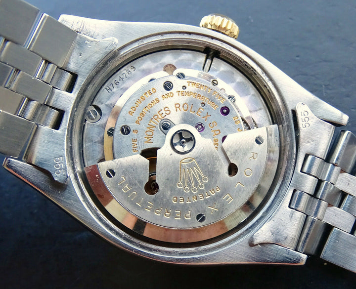 Rolex Watch ♛ Oyster Zephyr 6582 cal.1030 Steel/Gold 14k Automatic Chronometer 1956