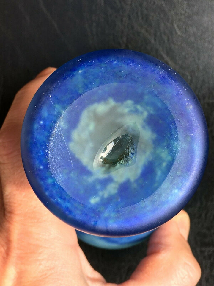 ドームナンシー （ドーム兄弟）カボションの水色花瓶