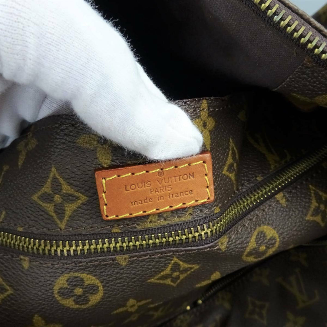 AUTH LOUIS VUITTON MONGRAM Vintage CANVAS SAC POLOCHON DUFFLE BAG