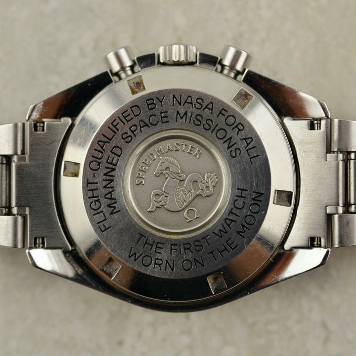 Vintage C.1996 Omega Speedmaster Professional 3570.50 Tritium steel watch w/box
