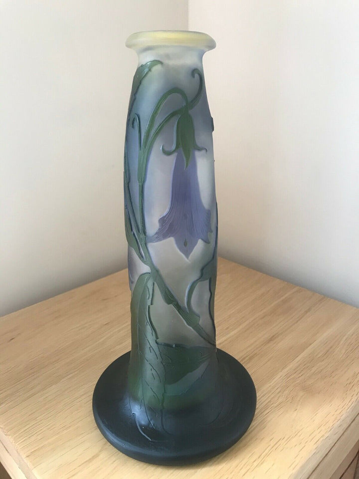 ガレ(GALLE)　花瓶　19世紀後半
