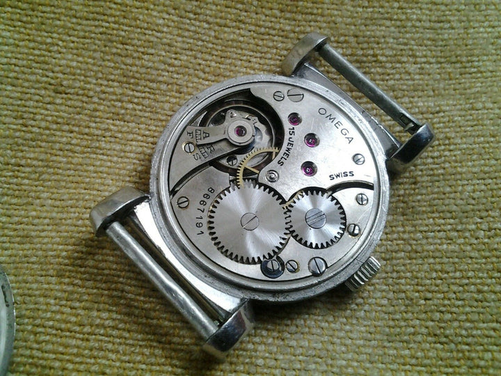 Omega 26.5 Sob t2 scarab crab art deco vintage 1937