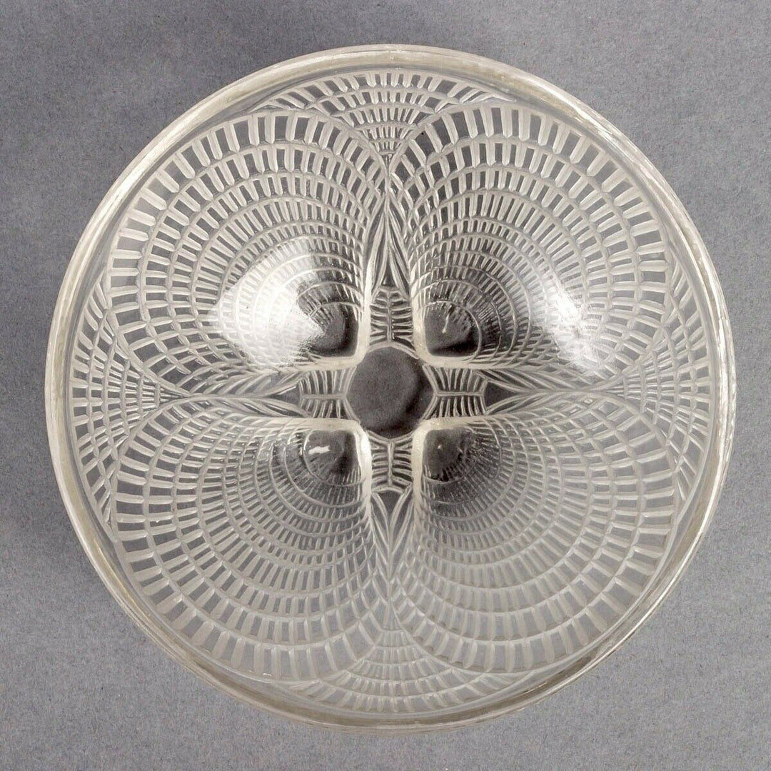 10 Bols Coupes Coquilles René Lalique R.Lalique Hand Bowl Glass Shells
