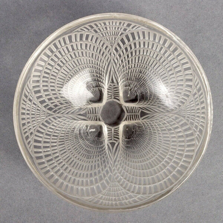 10 Bols Coupes Coquilles René Lalique R.Lalique Hand Bowl Glass Shells