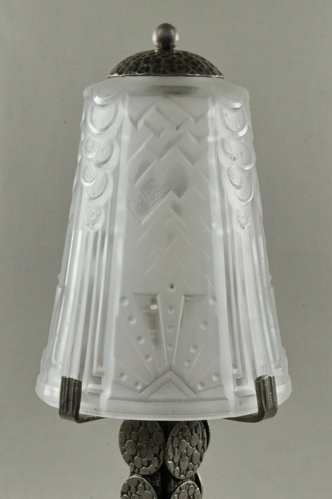 LOUIS RAVAUD & MULLER FRERES : French 1930 art deco lamp ........... France 1925