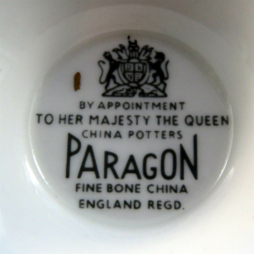 パラゴン　1959年セントローレンス・シーウェイ開通記念のカップ&ソーサー