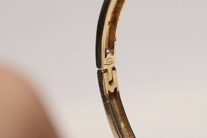 ヴィンテージ 18K ナチュラルダイヤモンド、サファイア、ルビー、エメラルドのブレスレット