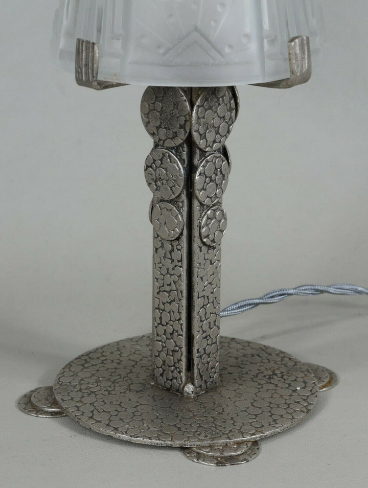 LOUIS RAVAUD & MULLER FRERES : French 1930 art deco lamp ........... France 1925