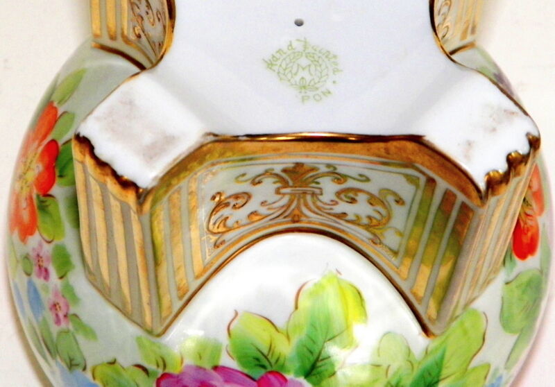 VINTAGE EDWARDIAN MORIMURA NIPPON ROSE BOWL, JAPAN
