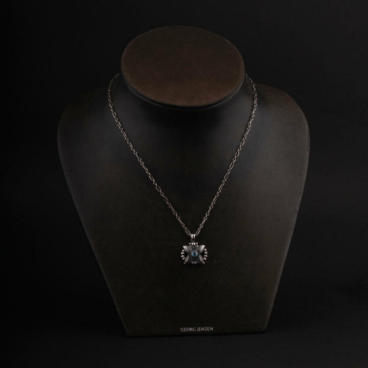 ジョージジェンセン(Georg Jensen)　シルバーペンダント　トパーズ　2018年