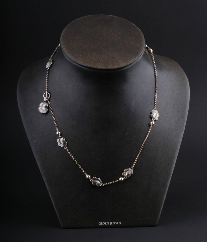 GEORG JENSEN スターリングシルバームーンライトグレープネックレス # 551. ハラルドニールセン