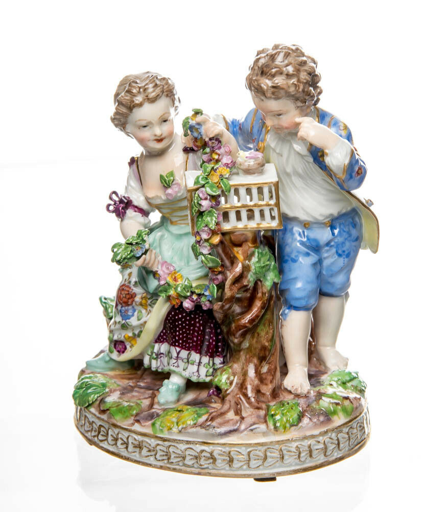 マイセン 春のアレゴリー  1782-85年 モデルG91