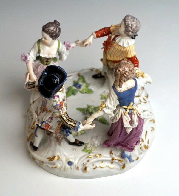 マイセン人形（フィギュリン）「踊る子供たち」 – アンティーク