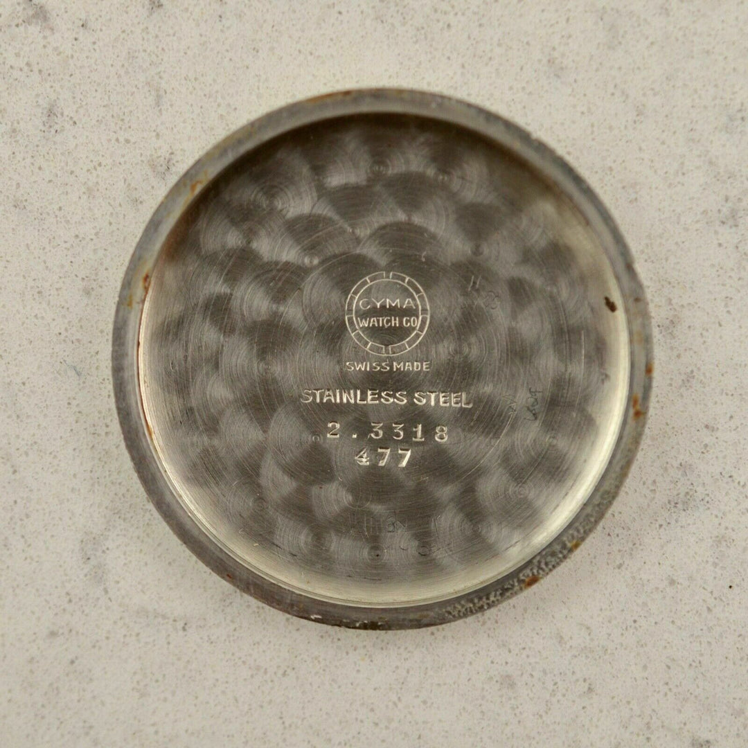 C.1945 Vintage CYMA Calatrava watch cal.234 in stainless steel