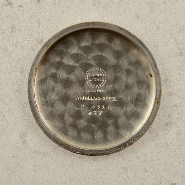 C.1945 Vintage CYMA Calatrava watch cal.234 in stainless steel