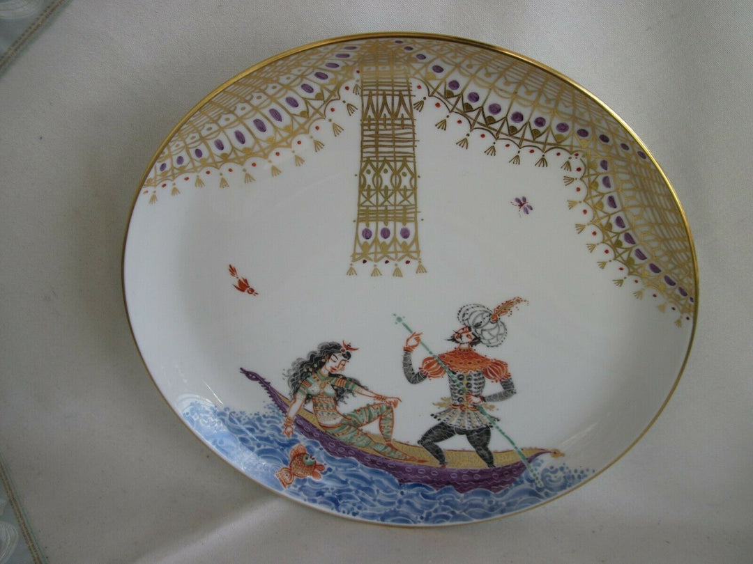 Schöner Meissen Wand-Teller in Dekor 1001 Nacht