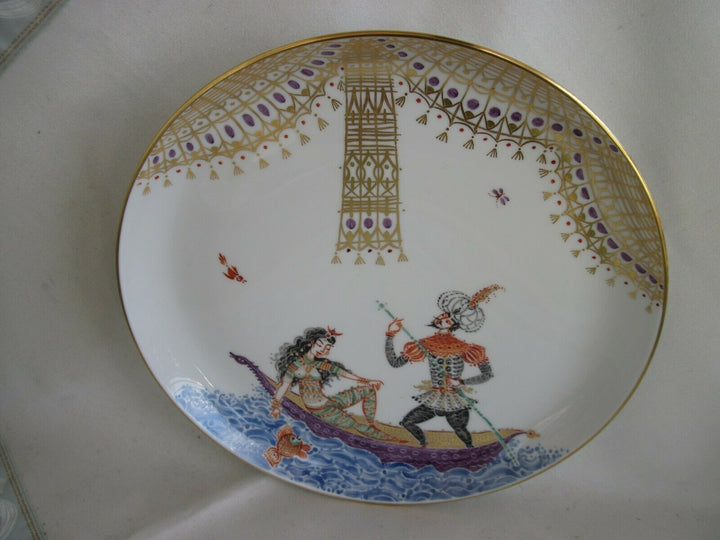 Schöner Meissen Wand-Teller in Dekor 1001 Nacht