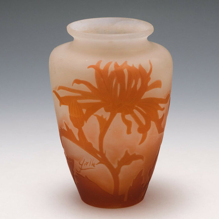 A Galle Cameo Glass Vase 1906-14