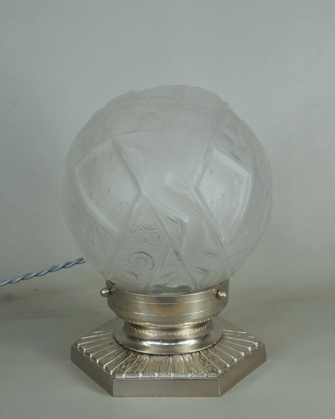 PETITOT & MULLER FRERES French Art Deco lamp 1930 1925