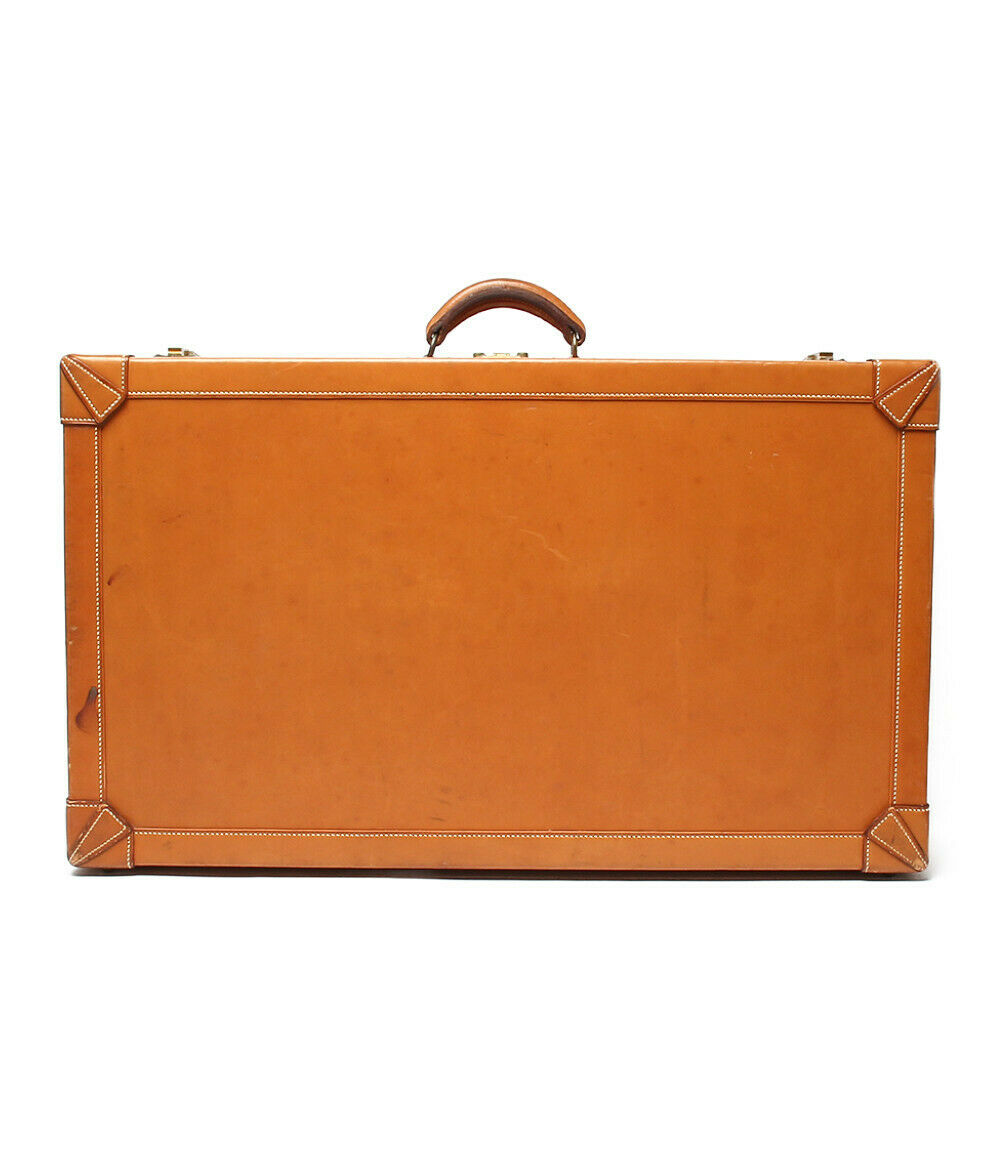 AUTH HERMES Caramel Nomade Leather Vintage BRIEFCASE ATTACHE TRUNK BAG