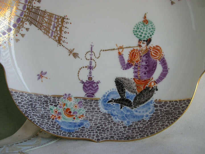Schöner Meissen Kuchenteller in Dekor 1001 Nacht