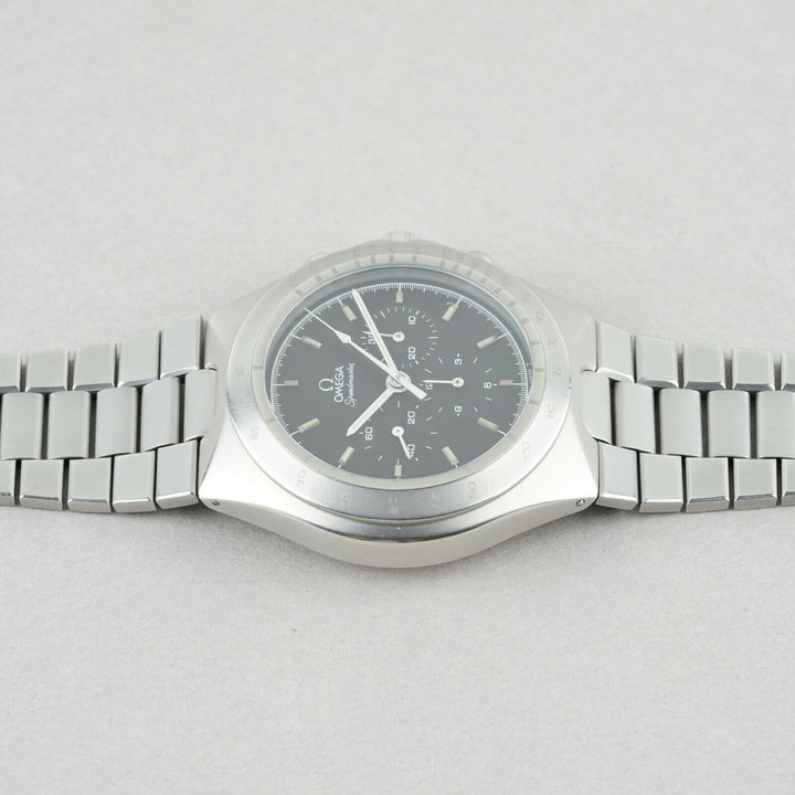OMEGA SPEEDMASTER TEUTONIC VINTAGE CHRONOGRAPH WRISTWATCH REF. 1450040 3450803 C