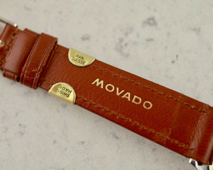 1960年　モバードヴィンテージウォッチ（NOS）　カラトラバ MOVADO Calatrava スチール製　箱とタグ付き