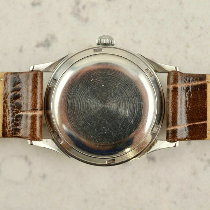 Vintage C.1947 Omega Automatic Bumper ref. 2582-3 cal. Ω 351 watch in steel