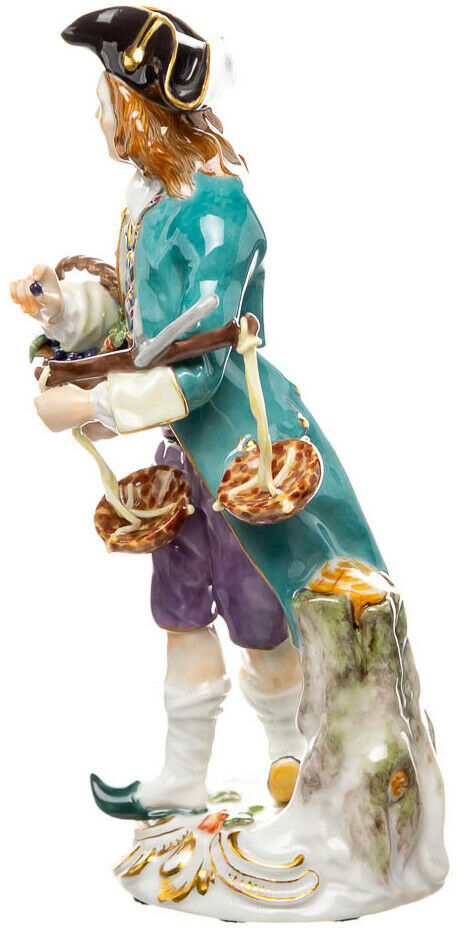 マイセン人形　ブドウ商人　J.J.ケンドラー　パリの商人　一級品　60226　1985年