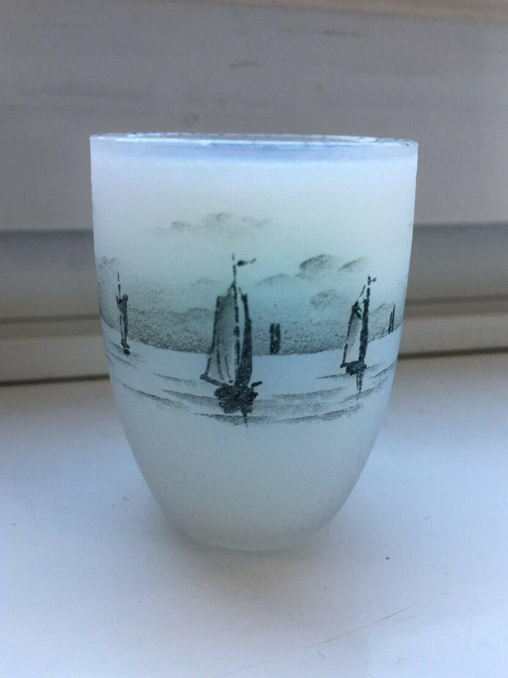 ドーム兄弟（ドームナンシー ）オランダの風景のミニチュアール リキュールグラス2