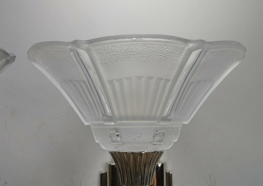 ミューラー兄弟　フランス1930年アールデコ ウォールランプ