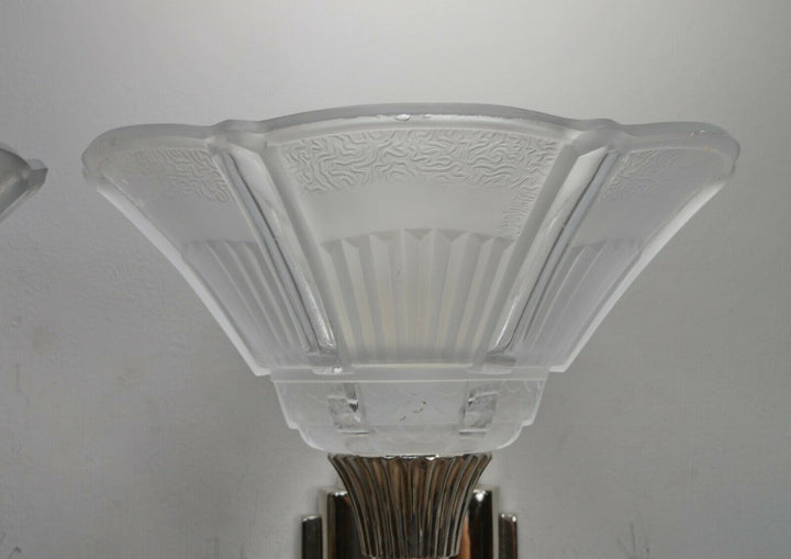 ミューラー兄弟　フランス1930年アールデコ ウォールランプ