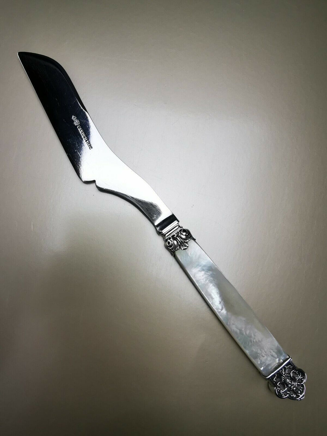 CARDEILHAC - Renaissance Mascaron service knife French antique