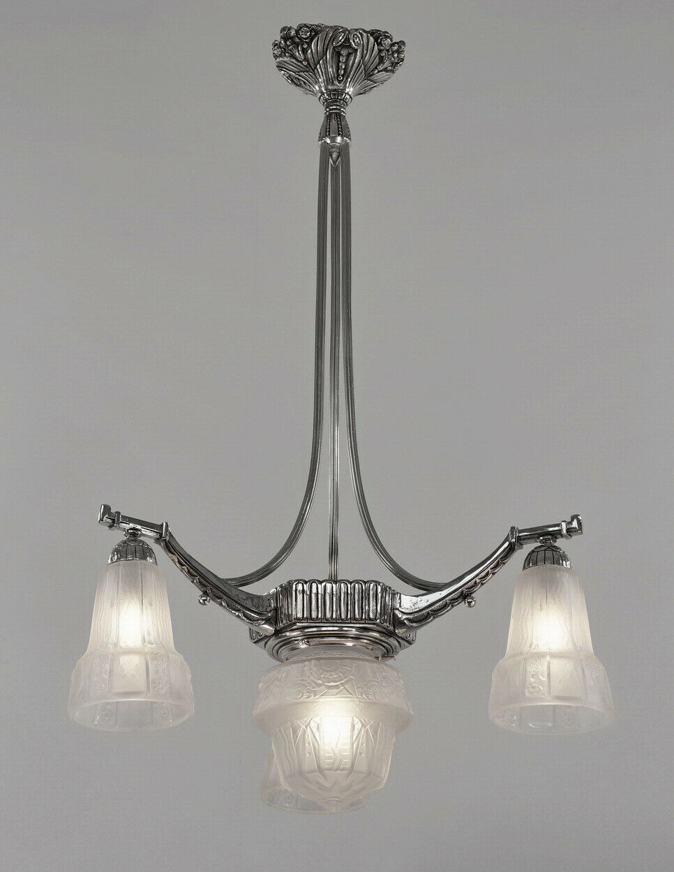 ミューラー兄弟　アールデコ　シャンデリア