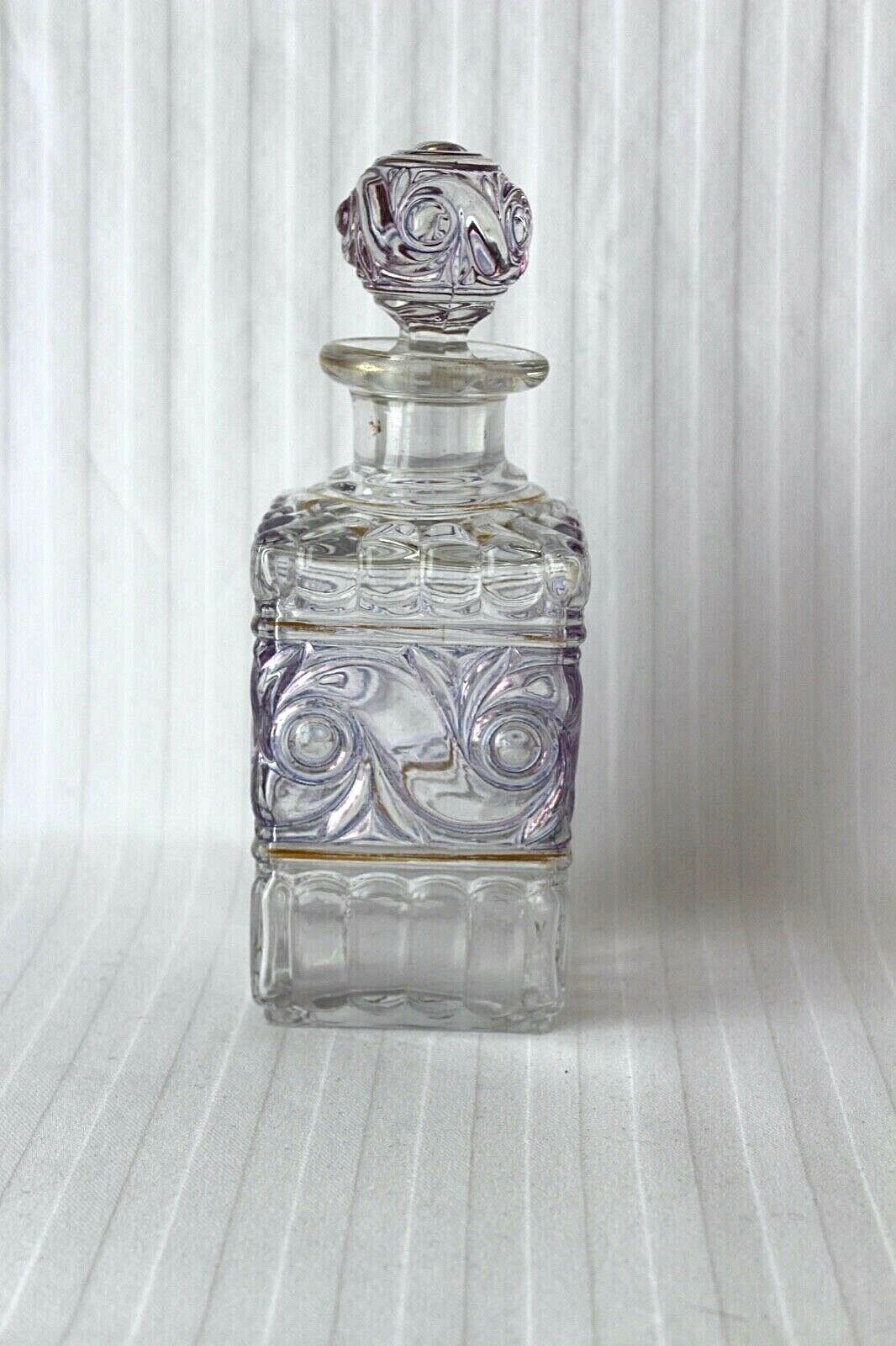 Antique Baccarat crystal big perfume decanter series Russe c 1903-1910