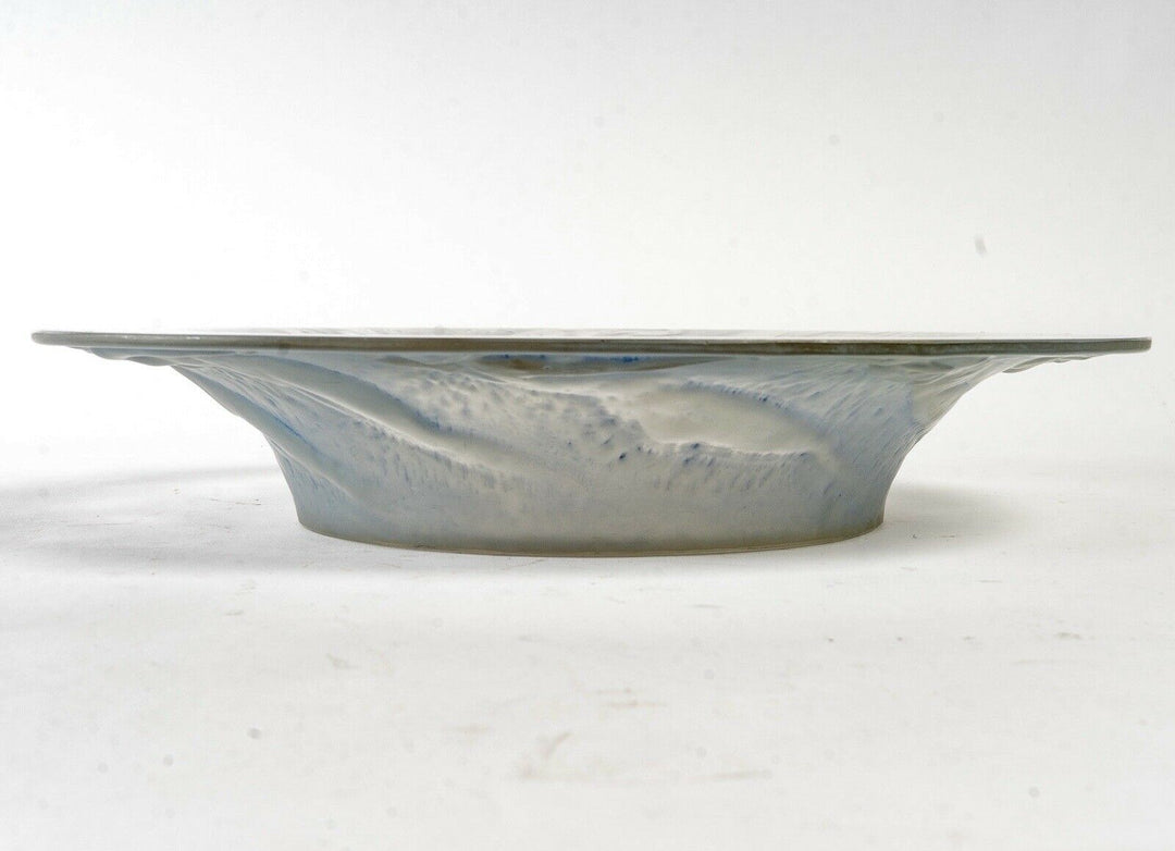 Coupe Plat Sirenes Verre Rene Lalique R.Lalique Glass Bowl Plate Mermaids