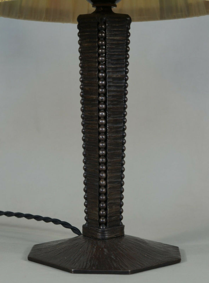 アールデコランプ　フランス製　1925年　1930年　錬鉄製